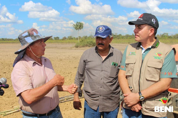 Gobernador convoca  a la unidad para iniciar el despegue productivo del Beni