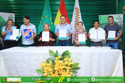 FIRMA DE DECLARACIÓN INSTITUCIONAL PARA EL DESARROLLO DEL BENI