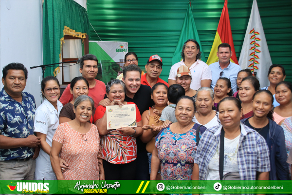 FORTALECIENDO LA PARTICIPACIÓN Y REPRESENTACIÓN CIUDADANA: ENTREGA DE PERSONALIDADES JURÍDICAS POR EL GOBERNADOR ALEJANDRO UNZUETA