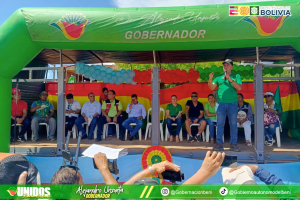 GOBERNACIÓN ACOMPAÑA CRECIMIENTO DE RIBERALTA Y DESTACA SU LUCHA Y POTENCIAL EN SU 131 ANIVERSARIO