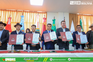 BENI ES PARTE DE HITO HISTÓRICO PARA CREAR POLO DE DESARROLLO QUE DINAMIZARÁ LA ECONOMÍA E INTEGRARÁ A CINCO DEPARTAMENTOS
