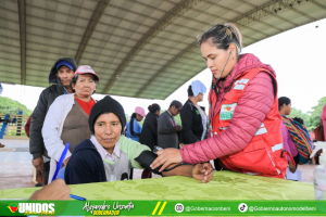 BRIGADA ROJA &quot;MISIÓN VIDA&quot; LLEVA SALUD A PUENTE SAN PABLO