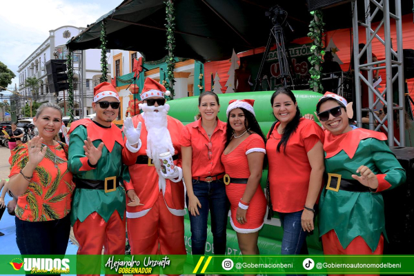 TELETÓN “UNIDOS EN NAVIDAD” RECOLECTA REGALOS E INVITA A LA POBLACIÓN A APORTAR PARA ALEGRAR A LOS NIÑOS
