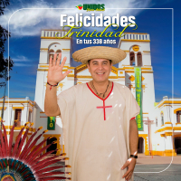 Muchas felicidades Santísima Trinidad en tus 338 Aniversario