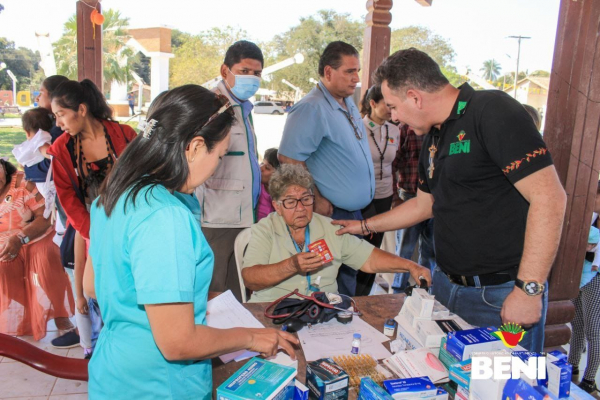 Gobernación brindó atención médica en fiesta de San Pedro Nuevo