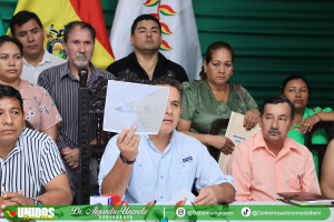 PRONUNCIAMIENTO GOBERNADOR DEL DEPARTAMENTO DEL BENI: DR. JOSÉ ALEJANDRO UNZUETA SHIRIQUI.